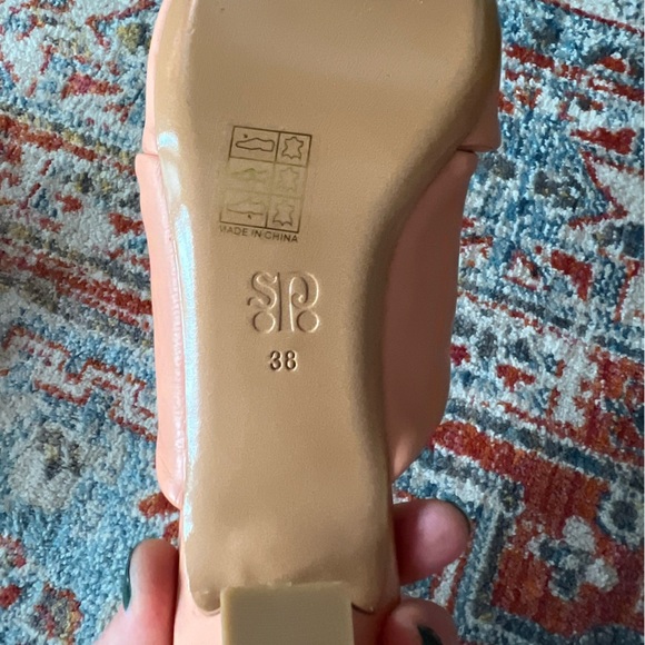 NWOB Samantha Pleet Tabernacle Sandal in Peach - Picture 15 of 16